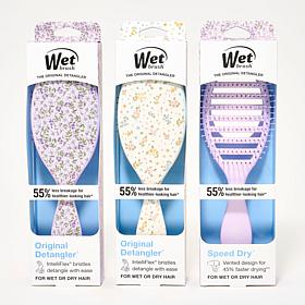 Wet Brush Ditsy Floral 3-piece Bundle - Lavender