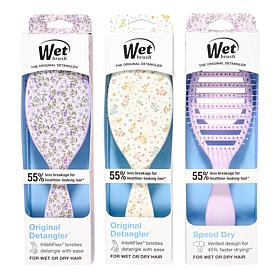 Wet Brush Ditsy Floral 3-piece Bundle - Lavender