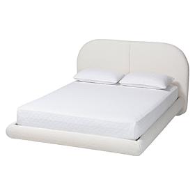 Wholesale Interiors Baxton Studio Cachet Upholstered Platform Bed King