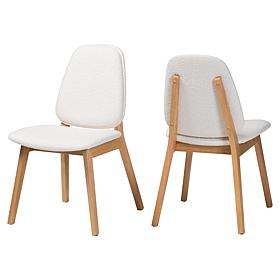 Wholesale Interiors Baxton Studio Hudson Dining Chair -  Set of 2