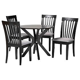 Wholesale Interiors Baxton Studio Lore Grey Dining Set