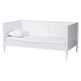 Wholesale Interiors Baxton Studio Roni White Wood Twin Daybedd