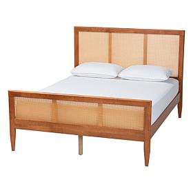 Wholesale Interiors Baxton Studio Walthard Walnut King Bed