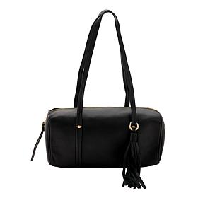 Wildflower Glove Leather Barrel Satchel