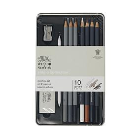 Winsor And Newton Studio Collection Pencil Sets - Sketching Tin