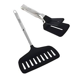 Wolfgang Puck 2-piece Heavy Gauge Stainless Steel Utensil Set