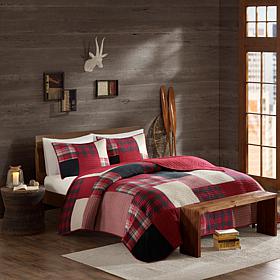 Woolrich Sunset Oversized Cotton Coverlet Mini Set - King/Cal King