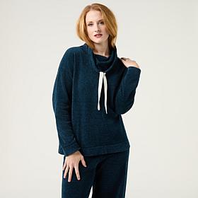 Wynne Layers Chenille Cowlneck Pull Over