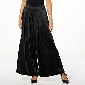 WynneCollection Occasion Satin Evening Pant