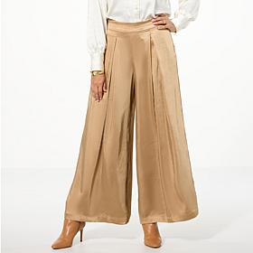 WynneCollection Occasion Satin Evening Pant