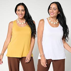 WynneLayers 2-pack Scoop Neck Tank Set