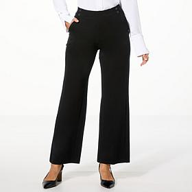 WynneLayers 360stretch Pant with Button Detail