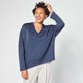 WynneLayers Cloud Knit V-Neck Top