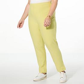 WynneLayers Essential Crepe Knit Clean Pant