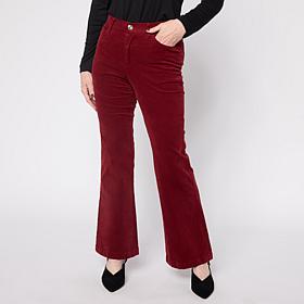 WynneLayers Flared Leg Stretch Corduroy Pant