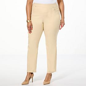 WynneLayers FlatterFIT Jean Style Straight Leg Pant