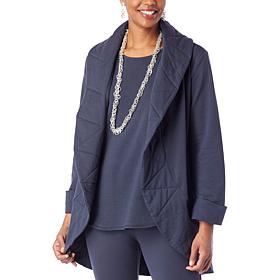 WynneLayers French Terry Quilted Cocoon Topper