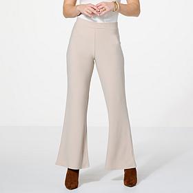 WynneLayers Luxe Crepe Flare Leg Pant