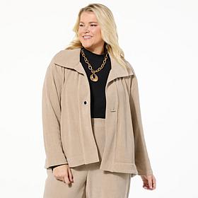 WynneLayers Plush Ottoman Knit Jacket