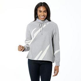 WynneLayers SoftKNIT with Chenille Jacquard Sweater