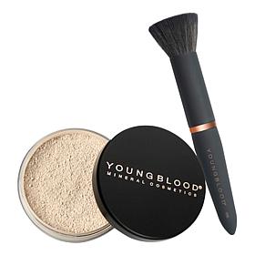 Youngblood
Loose Mineral Foundation & Brush Set
