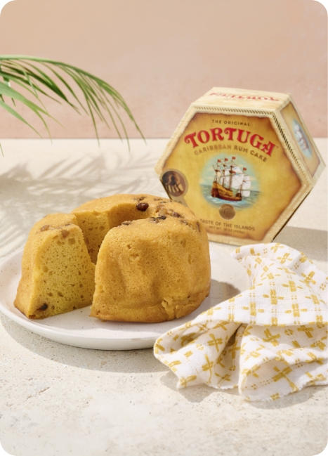 Tortuga rum cake