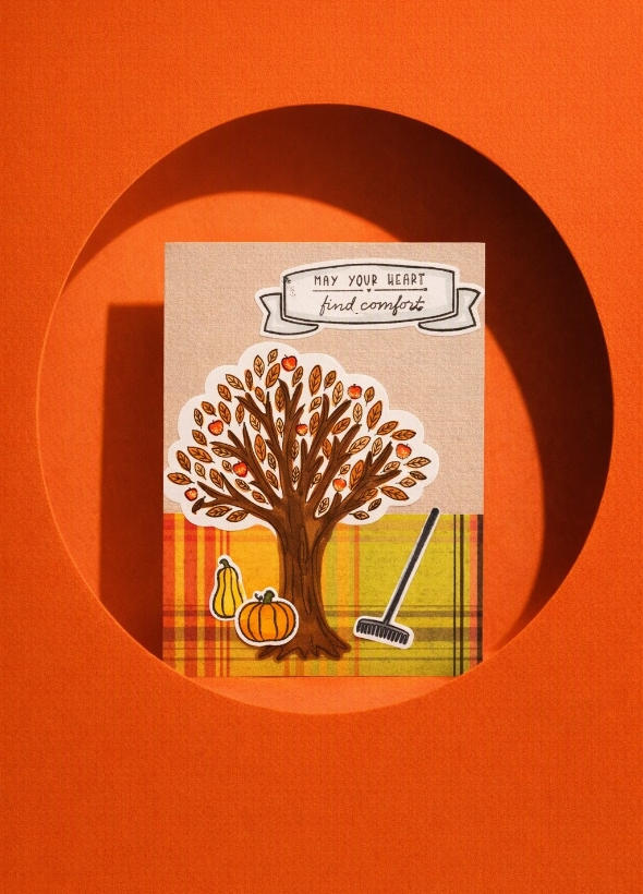 a handmade card