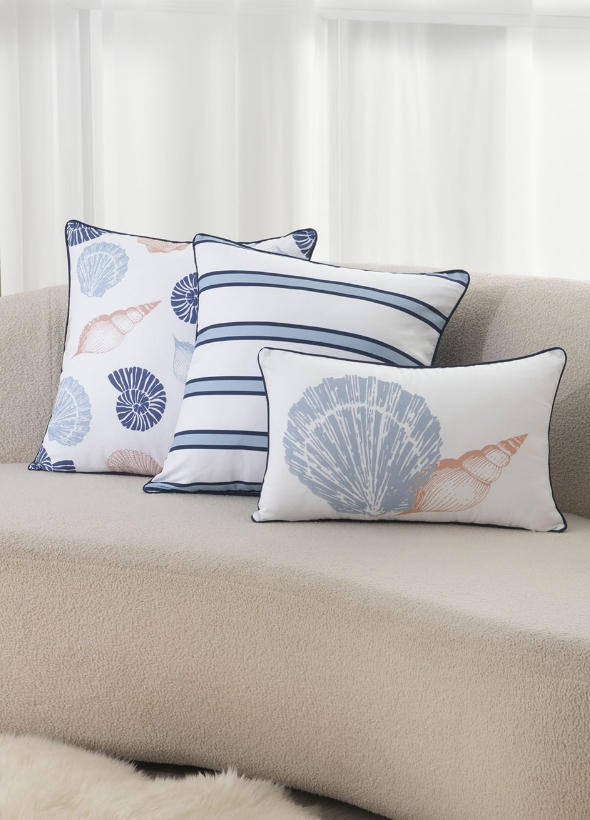 Pillows on a sofa