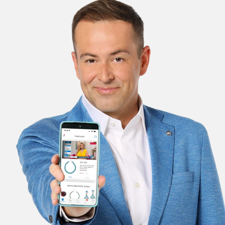 HSN Host with HSN App